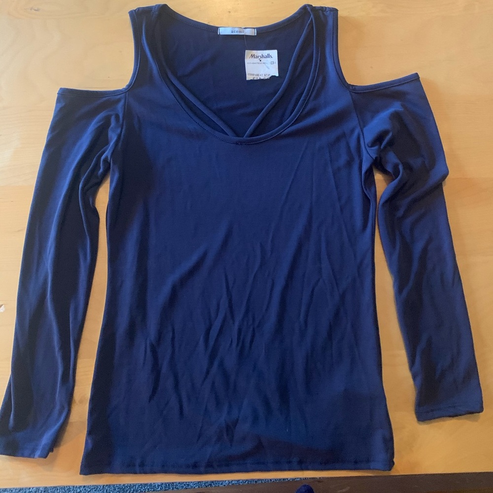 Cold shoulder shirt